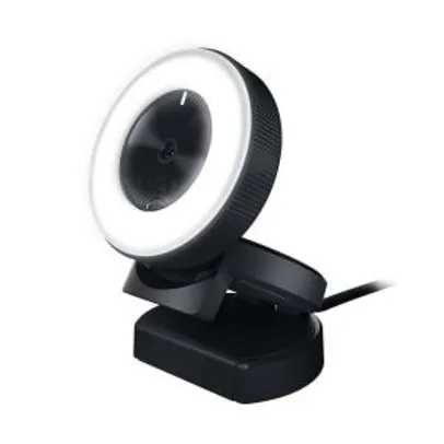 Webcam Razer Kiyo Full HD 1080p, Iluminação 12 LEDs | R$800