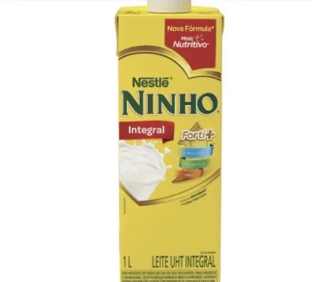 26 Leites NINHO Integral 1 L | R$ 3,12 Und.