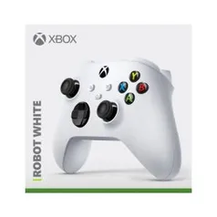 [ Cartão Americanas 1x ] Controle Sem Fio Xbox Series Robot White | R$382