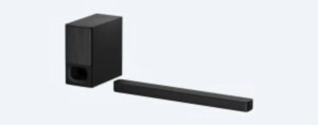 Soundbar Sony HT-S350 de 2.1 canais sem fio Bluetooth, Dolby | R$1287