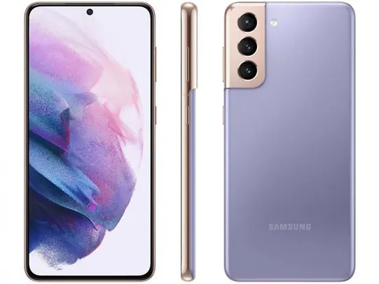 Saindo por R$ 2499: [APP | Usuários selecionados] Samsung Galaxy S21 (Violeta e Rosa) | R$2499 | Pelando