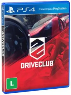 Jogo - Driveclub - PS4 | R$25