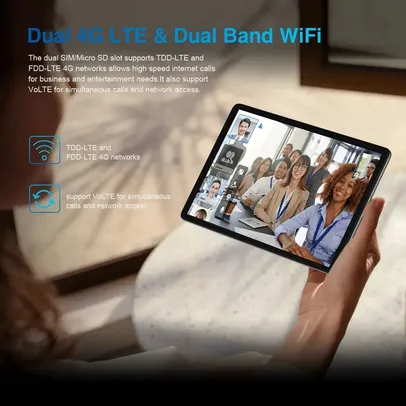 tablet N-one - Tela de 10 pol. 8 ram e 64gb e 4g LTE