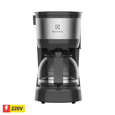 [REEMBALADO] Cafeteira Elétrica Electrolux Efficiente ECM10 15 Xícaras - Preta 220V