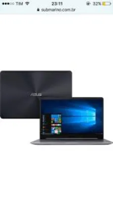 Notebook Asus Vivobook X510UA-BR667T Intel Core i5 8GB 1TB Tela 15,6'' - R$ 2500