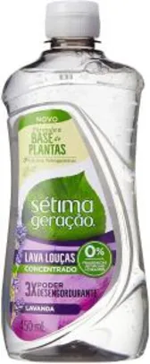 (R$4 cada, levando 3) Detergente Concentrado Lavanda para Louças, 450 ml