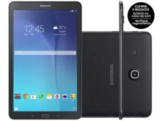Tablet Samsung Galaxy Tab E 8GB 9,6” Wi-Fi