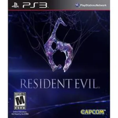 Residente Evil 6 - PS3 - $39