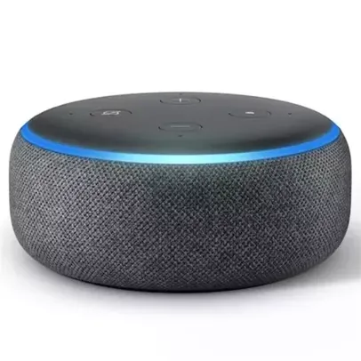 Echo Dot (3ª Geração): Smart Speaker com Alexa - Cor Preta