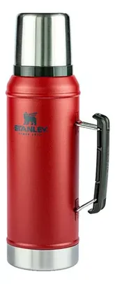 Garrafa Térmica Stanley Classic Matte Red 0,95l Cor Vermelho