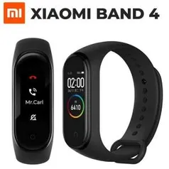 Original Xiaomi Mi band 4 Bluetooth 5.0 5 ATM - Versão Internacional R$125