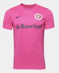 Camisa Internacional Nike Masculina - Rosa e Chumbo - R$80