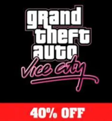 [Google Play] Grand Theft Auto: Vice City - R$10