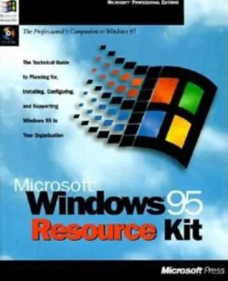 Livro - Microsoft Windows 95 Resource Kit - R$86