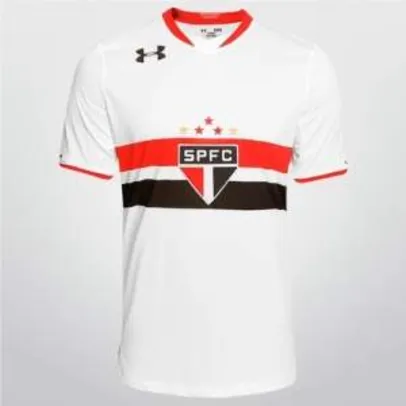 [NETSHOES] - Camisa Under Armour São Paulo I 2015 s/nº R$ 99,90