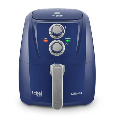 Fritadeira Elétrica - Airfryer Ichef Polishop - AllSpace - Índigo - Azul