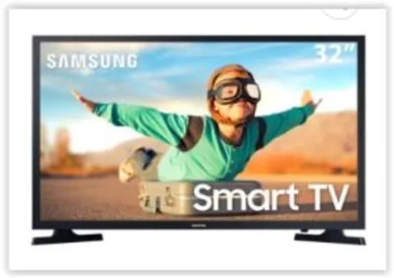 Smart TV LED 32" HD Samsung T4300 com HDR | R$ 1099