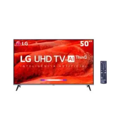 Smart TV 50" LG ThinQ AI 4K 50UM7510 | R$1.766