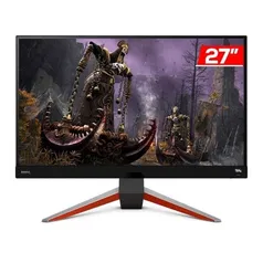 Monitor Gamer Benq Mobiuz Ex2710q Com 27” Com Painel Ips, Wqhd, 1ms, 165hz, Premium, Hdmi/dp, Black 