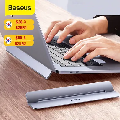 Baseus-suporte para notebook, ajustável, de alumínio, dobrável.