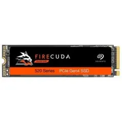 SSD Seagate FireCuda 520, 1TB, M.2, PCIe, NVMe, Leituras: 5000Mb/s e Gravações