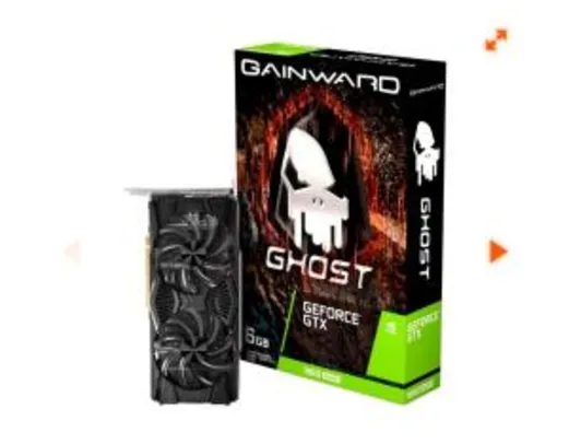 Placa de Vídeo Gainward GeForce GTX 1660 Super Ghost Dual, 6GB GDDR6