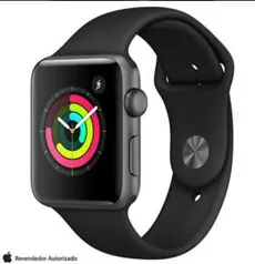 Apple Watch Series 3 Sport Cinza Espacial | R$1.899