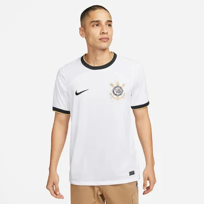 Camisa Nike Corinthians I 2022/23 Torcedor Pro Masculina tam P