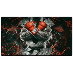 Mouse Pad Gamer Speed Street Fighter Extra Grande 35x70cm 3mm - EXBOM