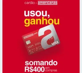 Anuidade Grátis* CC Americanas, Submarino e Shoptime