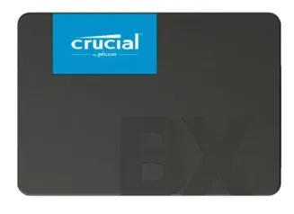 SSD Crucial BX500, 240GB, SATA, Leitura 540MB/s, Gravação 500MB/s - CT240BX500SSD1 