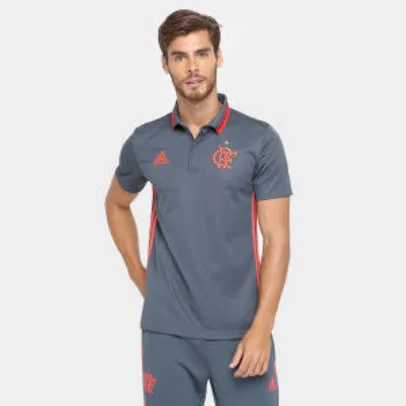 Camisa Polo Adidas Flamengo - Tamanho P - R$80