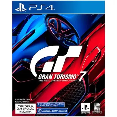 [APP] Jogo Gran Turismo 7 - Edição Standard - PS4