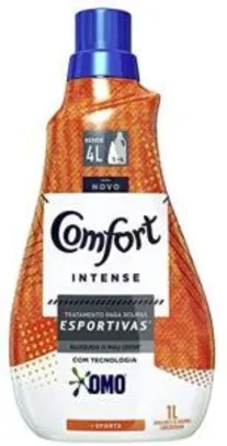 Amaciante Concentrado Comfort Intense+Sports 1L | R$5,52