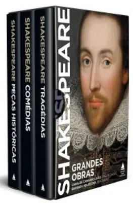 Grandes obras de Shakespeare - Box (Português) Capa dura - R$107