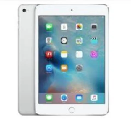 iPad Mini 4 Apple 128GB Cinza Tela 7,9” Retina 4G - Wi-Fi Processador M8 Câmera 8MP + Frontal 1.2MP R$2069