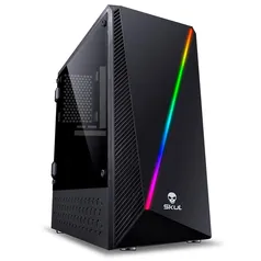 Computador Gamer Skul AMD Ryzen 5-3400G 3.7GHz, 16GB, 480GB SSD, Fonte 500W PFC Ativo, Linux | R$ 4260,00