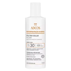 Protetor Solar Adcos Fluid FPS 30 Loção Fluida 120ml R$127