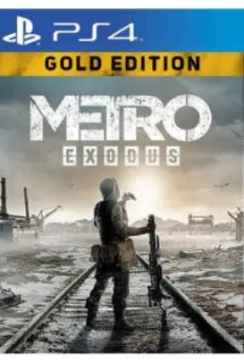 [PS4] Metro Exodus - Gold Edition | R$81