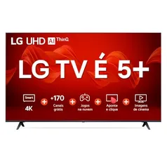 Smart Tv 70" LG 4K UR8750 +  Smart Tv LG 32" LQ620 (brinde)