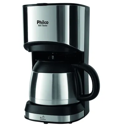 (AME R$187) (SUPER CAÇADOR AME R$168) Cafeteira Elétrica Philco Ph41 Thermo 1L Preta