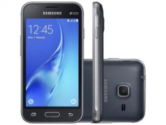 Smartphone Samsung Galaxy J1 Mini 8GB Preto - Dual Chip 3G Câm. 5MP Tela 4.0" Proc. Quad Core