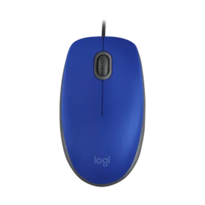 Mouse com fio USB Logitech M110 Silent