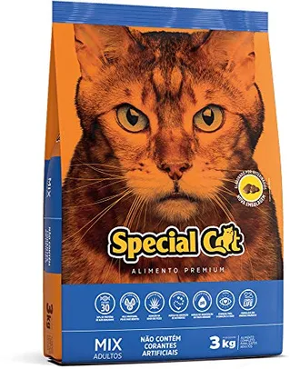 [Prime] Ração Special Cat Mix Adultos 3Kg