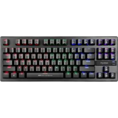 Teclado Gamer Mecânico Marvo KG901, Switch Blue, Rainbow R$ 159