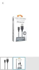 Cabo Carregador Lightning Geonav 1m - Essential - R$22