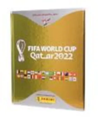 Livro - Álbum Capa Dura Ouro Copa Do Mundo Qatar 2022