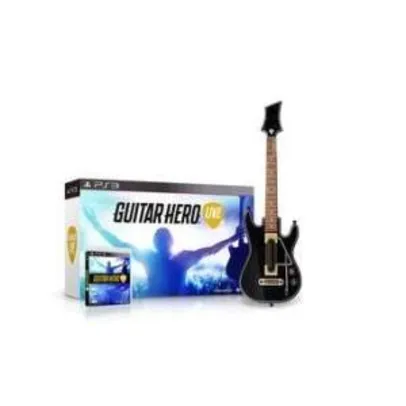 [Walmart] Game Guitar Hero Live (Bundle) Playstation 3 - R$220