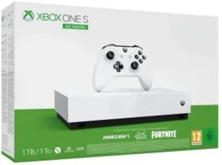 Console Microsoft Xbox One S 1TB All Digital Edition V2 R$ 1499