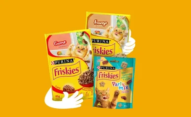 (Nordeste) Kit Purina Friskies - Grátis 